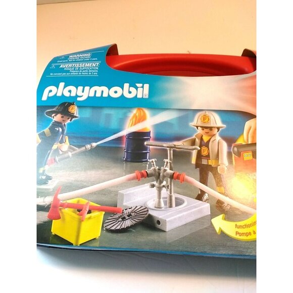 Playmobil City Action Fire Rescue Carry Case 36pc 5651 Playset - Picture 6 of 6